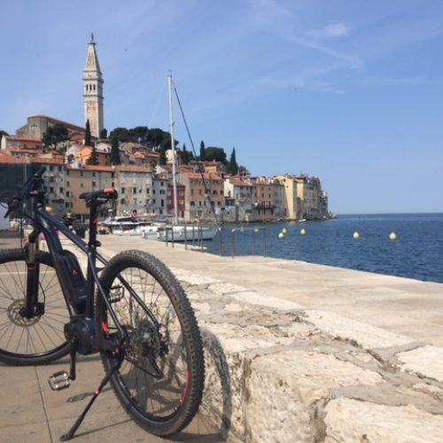Time travelling across Istrian coast