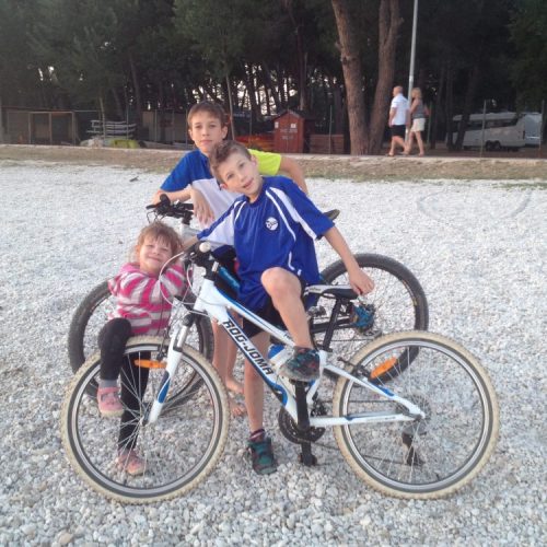 Kamenjak – bike tour for families with children